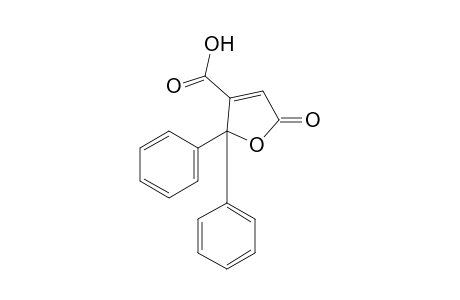 2,5-dihydro-2,2-diphenyl-5-oxo-3-furoic acid