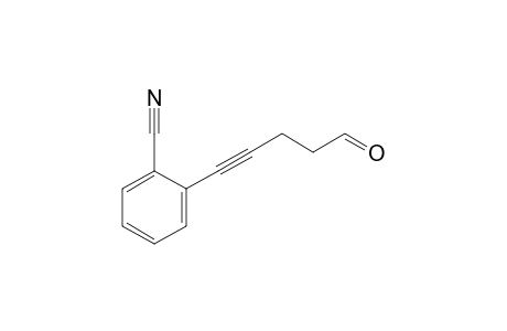 2-(5-Oxopent-1-yn-1-yl)benzonitrile