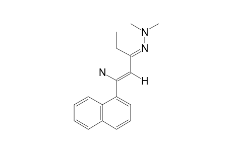 1-AMINO-1-(2-NAPHTHYL)-1-PENTEN-3-ONE-N,N-DIMETHYLHYDRAZONE