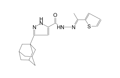 1H-pyrazole-5-carboxylic acid, 3-tricyclo[3.3.1.1~3,7~]dec-1-yl-, 2-[(E)-1-(2-thienyl)ethylidene]hydrazide