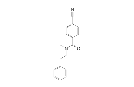 Benzamide, 4-cyano-N-(2-phenylethyl)-N-methyl-