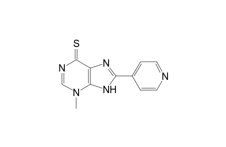 3-methyl-8-(4-pyridyl)-9H-purine-6(3H)-thione