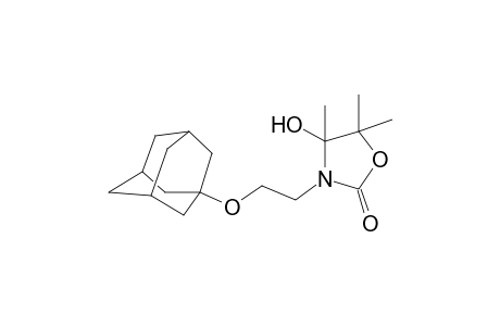 3-[2-(Adamantan-1-yloxy)-ethyl]-4-hydroxy-4,5,5-trimethyl-oxazolidin-2-one