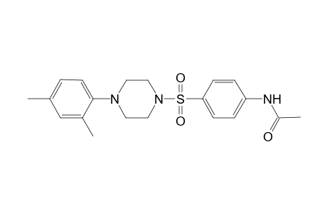 Acetamide, N-[4-[4-(2,4-dimethylphenyl)piperazine-1-sulfonyl]phenyl]-