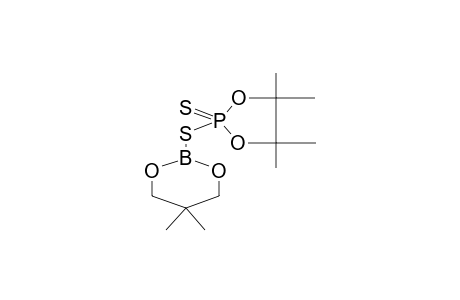 2-(4,4,5,5-TETRAMETHYL-2-THIOXO-1,3,2-DIOXAPHOSPHOLAN-2-YLTHIO)-5,5-DIMETHYL-1,3,2-DIOXABORINANE