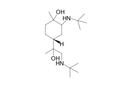 (4R)-2-(tert-butylamino)-4-(1-(tert-butylamino)-2-hydroxypropan-2-yl)-1-methylcyclohexanol