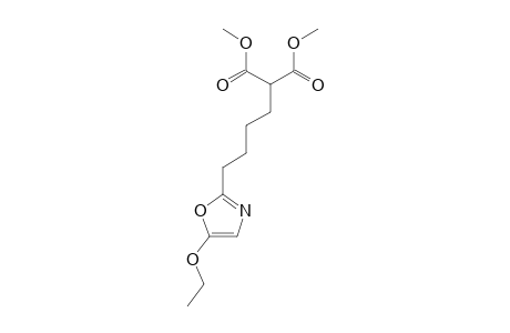 2-(5',5'-DICARBOMETHOXYPENTYL)-5-ETHOXY-OXAZOLE
