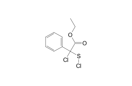 Benzeneacetic acid, .alpha.-chloro-.alpha.-(chlorothio)-, ethyl ester