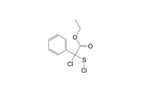 Benzeneacetic acid, .alpha.-chloro-.alpha.-(chlorothio)-, ethyl ester