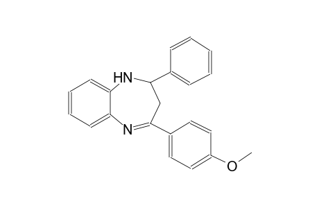 Methyl 4-(2-phenyl-2,3-dihydro-1H-1,5-benzodiazepin-4-yl)phenyl ether