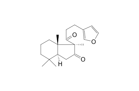 15,16-Epoxy-10(9-8)-abeo-labda-13(16),14-diene-7,9-dione