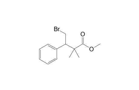 Methyl 4-bromo-2,2-dimethyl-3-phenylbutanoate