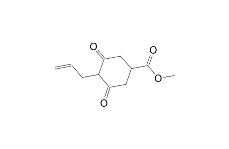 Methyl 4-allyl-3,5-dioxo-1-cyclohexanecarboxylate