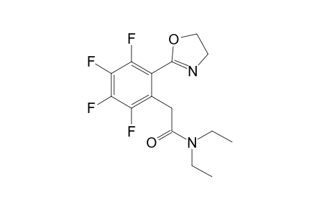 2-(2-(4,5-Dihydrooxazol-2-yl)-3,4,5,6-tetrafluorophenyl)-N,N-diethylacetamide