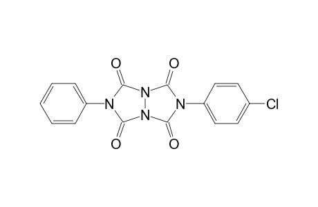 1H,5H-[1,2,4]Triazolo[1,2-a][1,2,4]triazole-1,3,5,7(2H,6H)-tetrone, 2-(4-chlorophenyl)-6-phenyl-