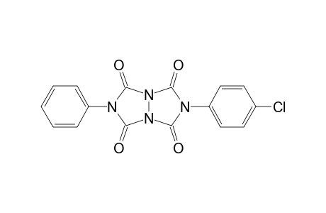 1H,5H-[1,2,4]Triazolo[1,2-a][1,2,4]triazole-1,3,5,7(2H,6H)-tetrone, 2-(4-chlorophenyl)-6-phenyl-