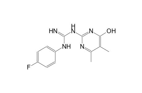 N-(4-fluorophenyl)-N'-(4-hydroxy-5,6-dimethyl-2-pyrimidinyl)guanidine