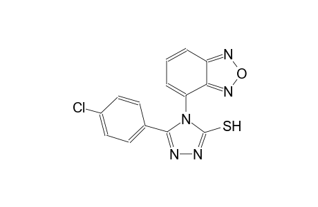 4H-1,2,4-triazole-3-thiol, 4-(2,1,3-benzoxadiazol-4-yl)-5-(4-chlorophenyl)-