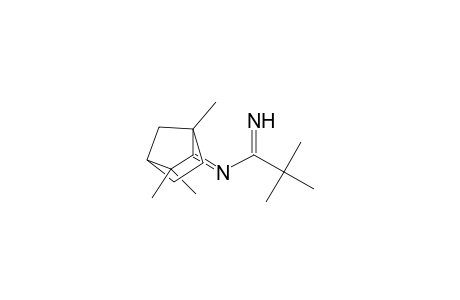 2,2-Dimethyl-N-(1',3',3'-trimethylbicyclo[2.2.1]-hept-2'-ylidene)propanamidine
