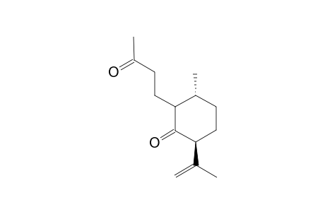 (2S,5R) 2-Isopropenyl-6-(3-oxobutyl)-5-methylcyclohexanone