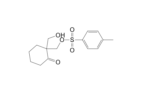 2-(hydroxymethyl)-2-(p-tolylsulphonyloxymethyl)cyclohexan-1-one