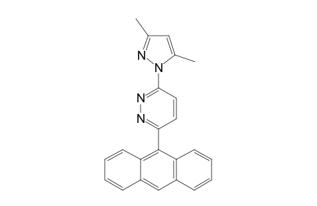 3-ANTHRACEN-9-YL-6-(3,5-DIMETHYLPYRAZOL-1-YL)-PYRIDAZINE