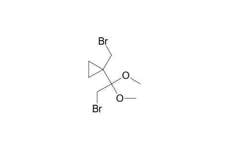1'-(BROMOMETHYL)-CYCLOPROPYL-BROMOMETHYL-KETONE-DIMETHYL-ACETAL