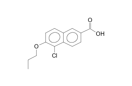 5-chloro-6-propoxynaphthalene-2-carboxylic acid
