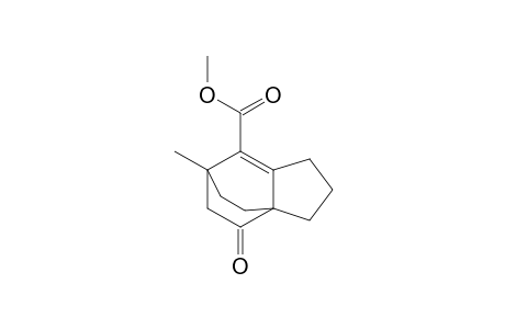 Methyl 7-methyl-9-oxotricyclo[5.2.2.0(1,5)]undec-5-ene-6-carboxylate