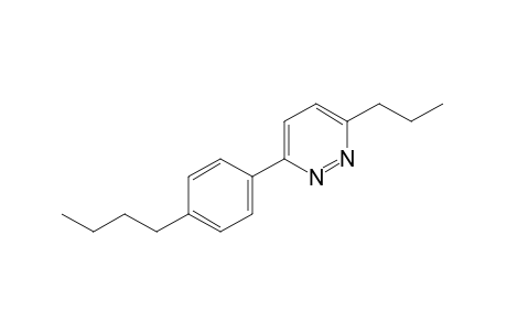 3-(p-butylphenyl)-6-propylpyridazine
