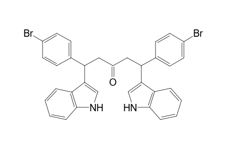 1,5-Bis(4-bromophenyl)-1,5-di(1H-indol-3-yl)pentan-3-one