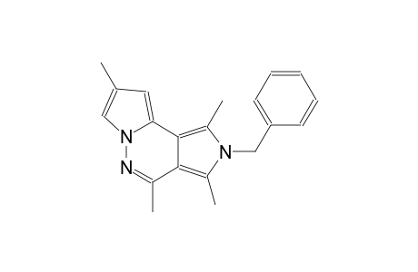 2-benzyl-1,3,4,8-tetramethyl-2H-dipyrrolo[1,2-b:3,4-d]pyridazine