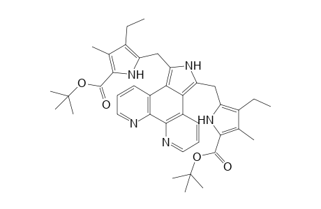 4-Ethyl-5-[[3-[[3-ethyl-4-methyl-5-[(2-methylpropan-2-yl)oxy-oxomethyl]-1H-pyrrol-2-yl]methyl]-2H-pyrrolo[3,4-f][1,10]phenanthrolin-1-yl]methyl]-3-methyl-1H-pyrrole-2-carboxylic acid tert-butyl ester