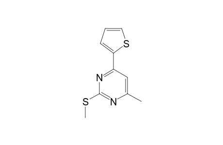 6-METHYL-2-METHYLTHIO-4-(2-THIENYL)-PYRIMIDINE