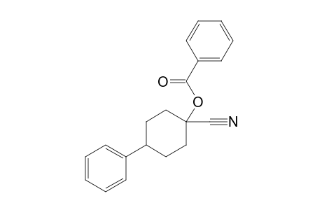 1-Cyano-4-phenylcyclohexyl benzoate