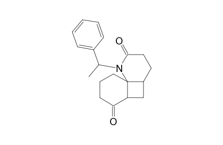 2-(1'-Phenylethyl)-2-azatricyclo[6.4.0.0(1,6)]dodecane-3,9-dione