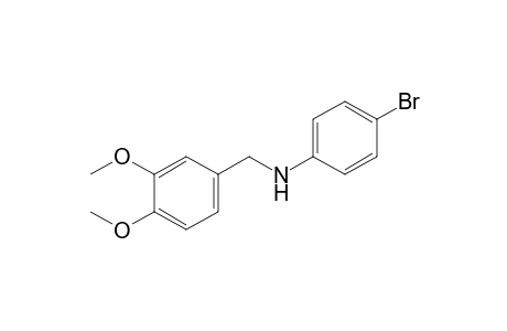 N-(p-bromophenyl)veratrylamine