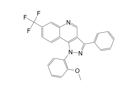 methyl 2-[3-phenyl-7-(trifluoromethyl)-1H-pyrazolo[4,3-c]quinolin-1-yl]phenyl ether