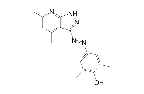 4-[(4',6'-dimethyl-1H-pyrazolo[3,4-b]pyridin-3'-yl)diazenyl]-2,6-dimethylphenol