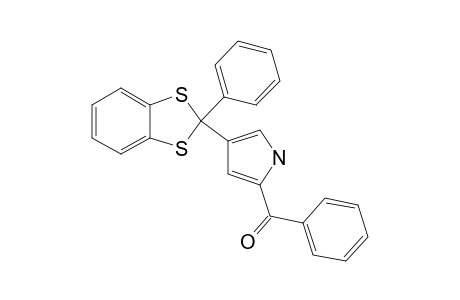 2-BENZOYL-4-(2-PHENYL-1,3-BENZODITHIOL-2-YL)-PYRROLE