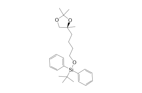 2,2,5-Trimethyl-5-[4-(tert-butyldiphenylsilyloxy)butyl]-1,3-dioxolane