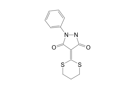 4-(2,6-DITHIA-CYCLOHEXYLIDENE)-1-PHENYL-3,5-DIOXO-PYRAZOLIDINE