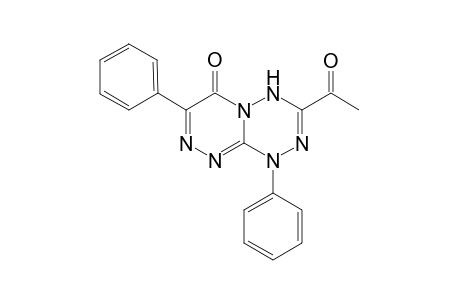 3-Acetyl-1,7-diphenyl-1H-[1,2,4]triazino[4,3-b][1,2,4,5]tetrazin-6(4H)-one