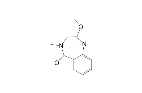 3,4-Dihydro-2-methoxy-4-methyl-1,4-benzodiazepin-5(5H)-one