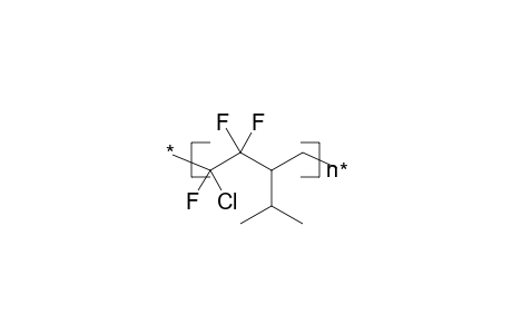 Poly(trifluorochloroethylene-co-isopropylethylene)