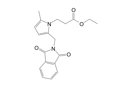 Ethyl 3-{2-[(1,3-Dioxo-1,3-dihydro-2H-isoindol-2-yl)methyl]-5-methyl-1H-pyrrol-1-yl}propanoate