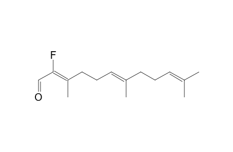 (Z)-2-Fluoro-3,7,11-trimethyl-2,6,10-dodecatrienal