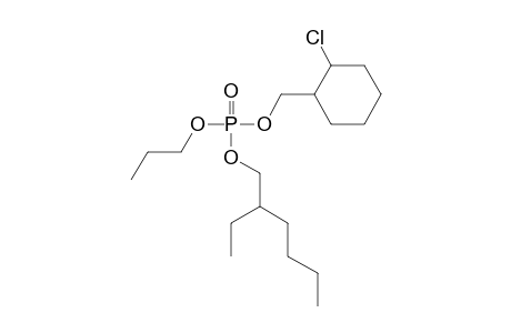 Phosphoric acid, 2-chlorocyclohexylmethyl 2-ethylhexyl propyl ester