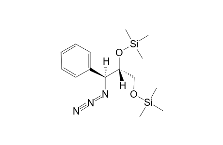 (2R*,3R*)-3-AZIDO-1,2-BIS-(TRIMETHYLSILYLOXY)-3-PHENYLPROPANE