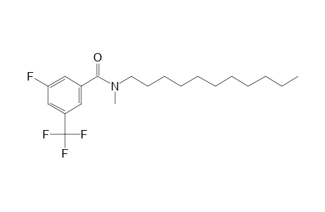 Benzamide, 3-fluoro-5-trifluoromethyl-N-methyl-N-undecyl-